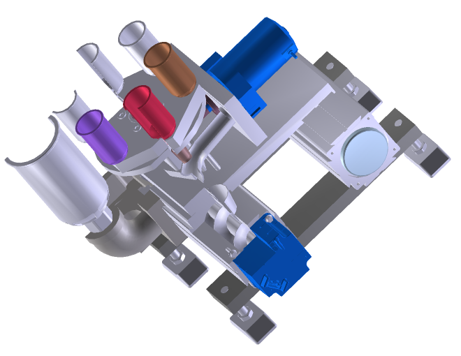原料混合装置设备3D模型